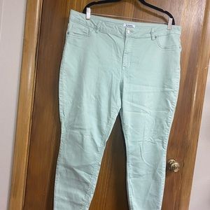 Mint Green Skinny Jeans